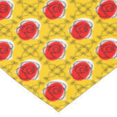 Spaans Roos Meertalige doek Tafelkleed (Gekanteld)