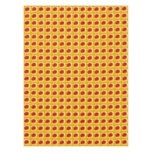 Spaans Roos Meertalige doek Tafelkleed (Voorkant)