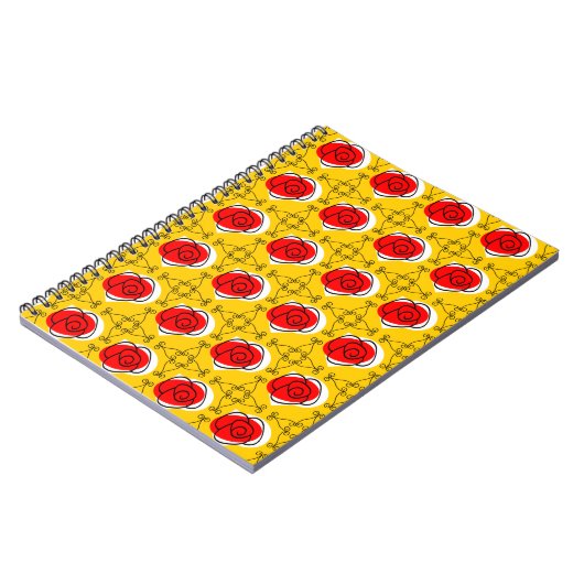 Spaans Roos Meervoudig notitieboek (Linkerzijde)