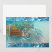 Spaans Roos Native Aztec Peru quinceanera Kaart (Voorkant / Achterkant)