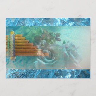 Spaans Roos Native Aztec Peru quinceanera Kaart