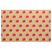 Spaans Roos Stripe stof, klein afdrukken Stof (Fat Quarter)