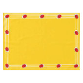 Spaans Roos tafellaken 52 x 70 (Voorkant (Horizontaal))