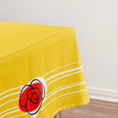 Spaans Roos tafellaken 52 x 70 (Voorbeeld)