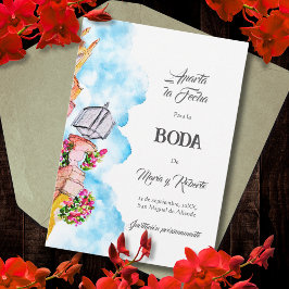 Spaans San Miguel de Allende Bewaar de datum Kaart