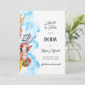 Spaans San Miguel de Allende Bewaar de datum Kaart (Staand voorkant)