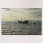 Spaans schip Galleon Pirate Legpuzzel (Horizontaal)