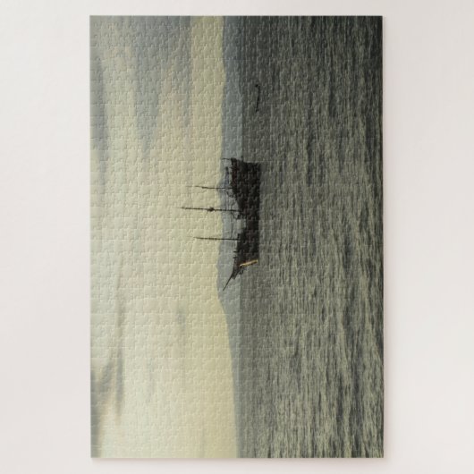 Spaans schip Galleon Pirate Legpuzzel (Verticaal)