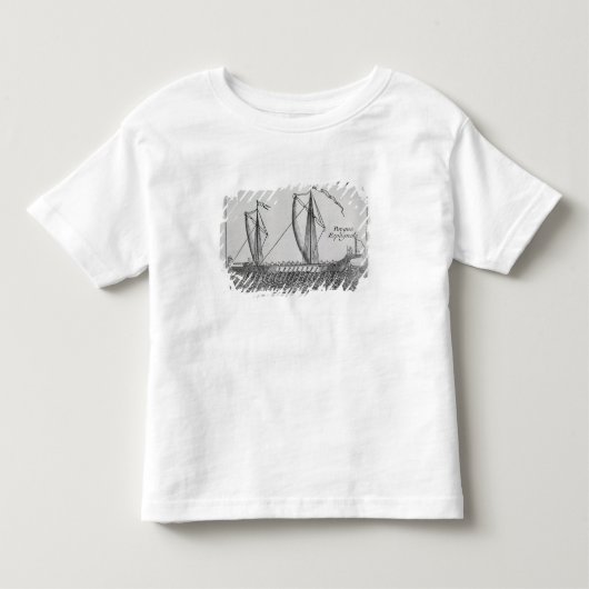 Spaans schip" kinder shirts (Voorkant)