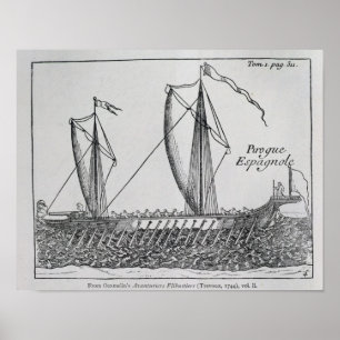 Spaans schip" poster