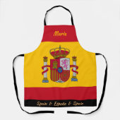 Spaans schort, España, Spanje Koks keuken Schort (Voorkant)