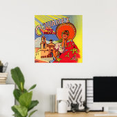 Spaans Senorita uit Cuidad Juarez Poster (Thuiskantoor)