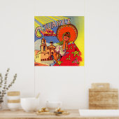 Spaans Senorita uit Cuidad Juarez Poster (Keuken)