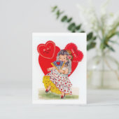  Spaans Senorita Valentijn Feestdagenkaart (Staand voorkant)