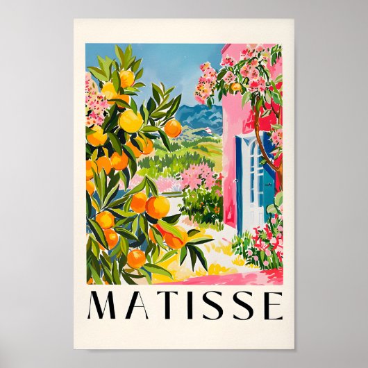 Spaans Sinaasappels Poster, Mid Century Modern, Ma Poster (Voorkant)