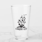 Spaans sleutelglas glas (Voorkant)