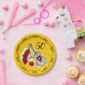 Spaans Souvenirs Border 50 papier bord (Feest)