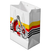Spaans Souvenirs Classic Stripe medium Medium Cadeauzakje (Voorkant Gekanteld)