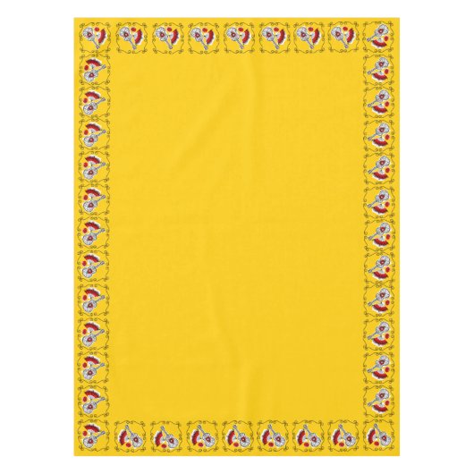 Spaans Souvenirs Corners tablecloth 52 x 70 Tafelkleed (Voorkant)