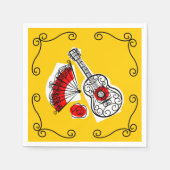 Spaans Souvenirs Hoeken papieren servet (Voorkant)