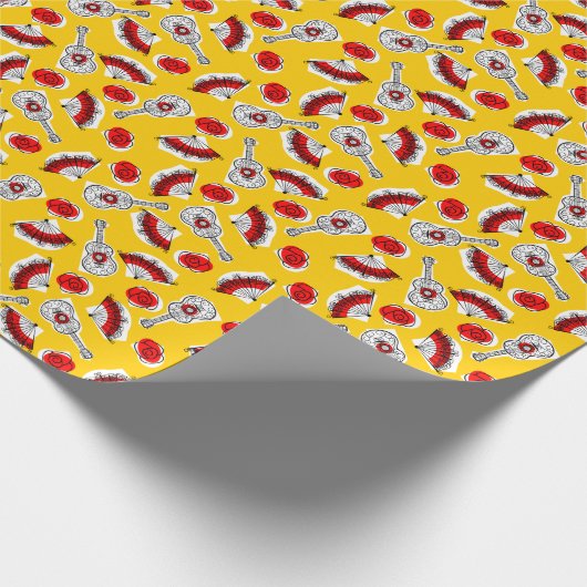 Spaans Souvenirs Meervoudig verpakkingspapier Cadeaupapier (Hoek)