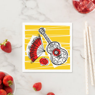 Spaans Souvenirs papieren servet