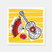 Spaans Souvenirs papieren servet (Voorkant)