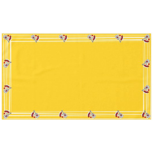 Spaans Souvenirs tablecloth 60x104 Tafelkleed (Voorkant (Horizontaal))