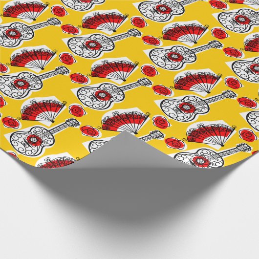 Spaans Souvenirs verpakkingspapier Cadeaupapier (Hoek)