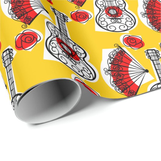 Spaans Souvenirs verpakkingspapier Cadeaupapier (Rol Hoek)