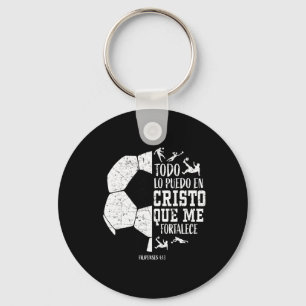 Spaans Spanish Christelijk Voetbal Filipenses Sleutelhanger