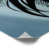 Spaans Spirit Artwork in Flamenco Dance Painting Poster (Hoek)