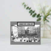 Spaans Steps Rome, Italië Briefkaart (Staand voorkant)