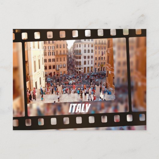 Spaans Steps Rome, Italië Briefkaart (Voorkant)