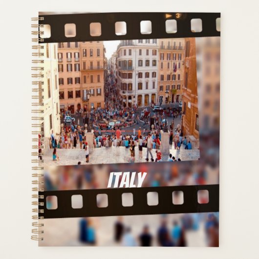 Spaans Steps Rome, Italië Planner (Voorkant)