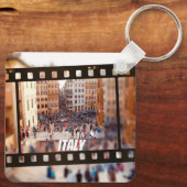 Spaans Steps Rome, Italië Sleutelhanger (Achterkant)