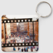 Spaans Steps Rome, Italië Sleutelhanger (Achterkant)