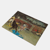 Spaans stierengevecht (door Marià Fortuny) Deurmat (Schuin)