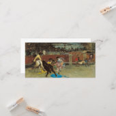 Spaans stierengevecht (door Marià Fortuny) Kaart (Voorkant / Achterkant in situ)