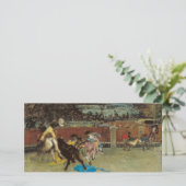 Spaans stierengevecht (door Marià Fortuny) Kaart (Staand voorkant)
