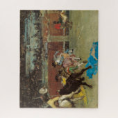 Spaans stierengevecht (door Marià Fortuny) Legpuzzel (Verticaal)