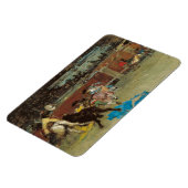 Spaans stierengevecht (door Marià Fortuny) Magneet (Linkerzijde)