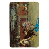 Spaans stierengevecht (door Marià Fortuny) Magneet (Verticaal)