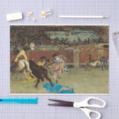 Spaans stierengevecht (door Marià Fortuny) Tissuepapier (Craft)