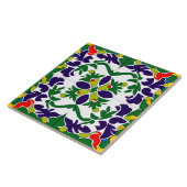 Spaans stijlvol design keramische Tegel Tegeltje (Zijkant)