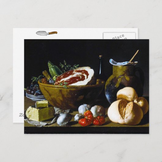 Spaans stilleven briefkaart (Voorkant / Achterkant)