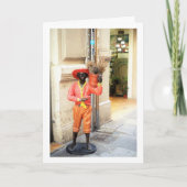 Spaans Straatbeeld, Valencia Stad, Spanje Kaart (Voorkant)