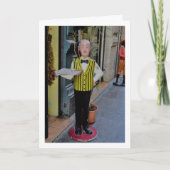 Spaans Straatbeeld, Valencia Stad, Spanje Kaart (Voorkant)