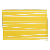 Spaans Streep Gele kussensloop single (Voorkant)