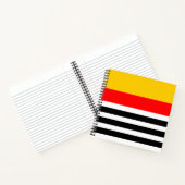 Spaans Stripe Classic notitieboek vierkant (Binnen)